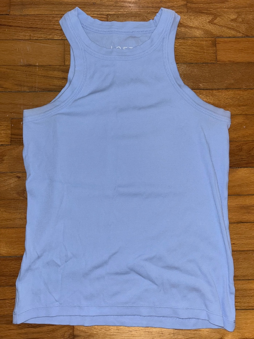 LOFT Ribbed Scoop Tank